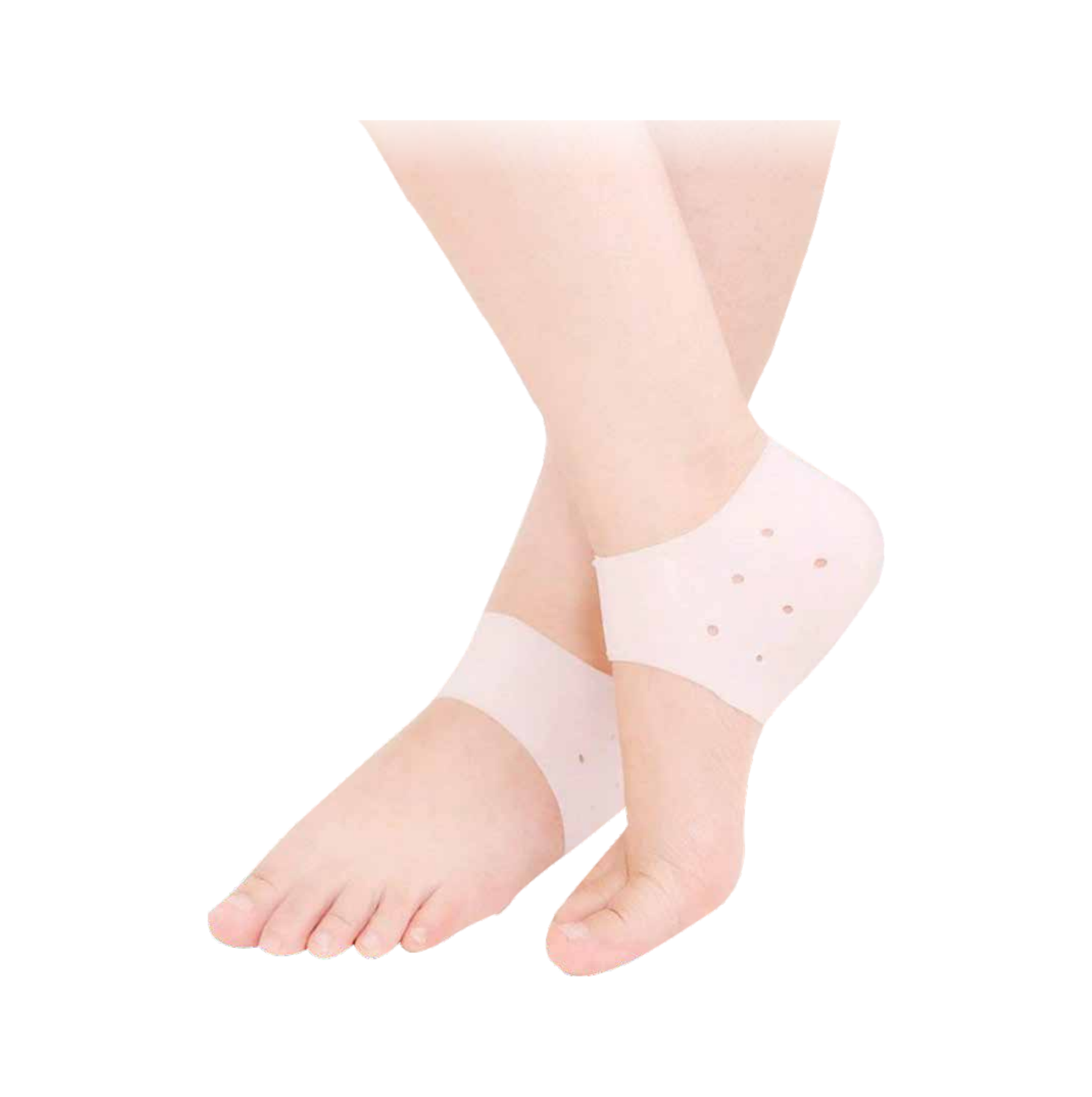 thumbnail image 2 of Pedimend Silicone Heel Corrective Pads – O/X Type Leg Orthopedic Insoles – Small – Made In UK 2 of 5